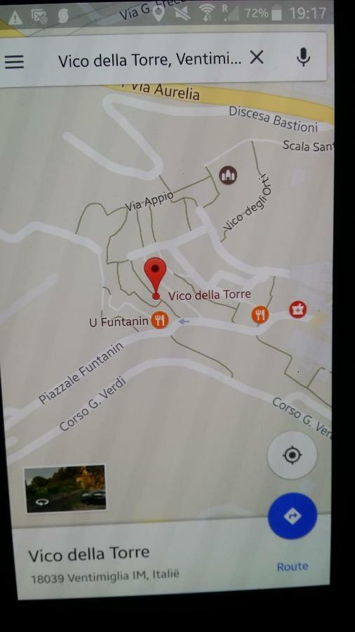 Studio Ventimiglia Alta Apartment Ngoại thất bức ảnh
